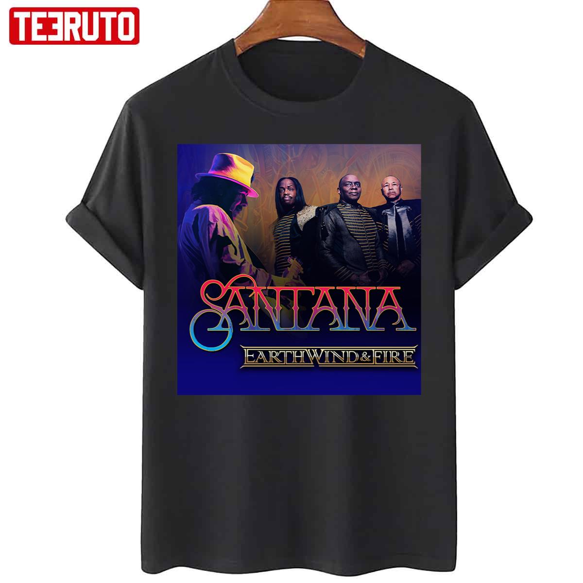 Santana Earth Wind Tour 2022 Earth Winds And Fire Unisex T-Shirt
