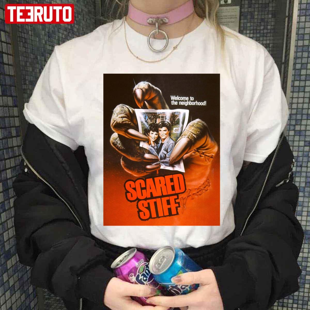 Scared Stiff Horror Movie Vintage 90s Unisex T-Shirt - Teeruto