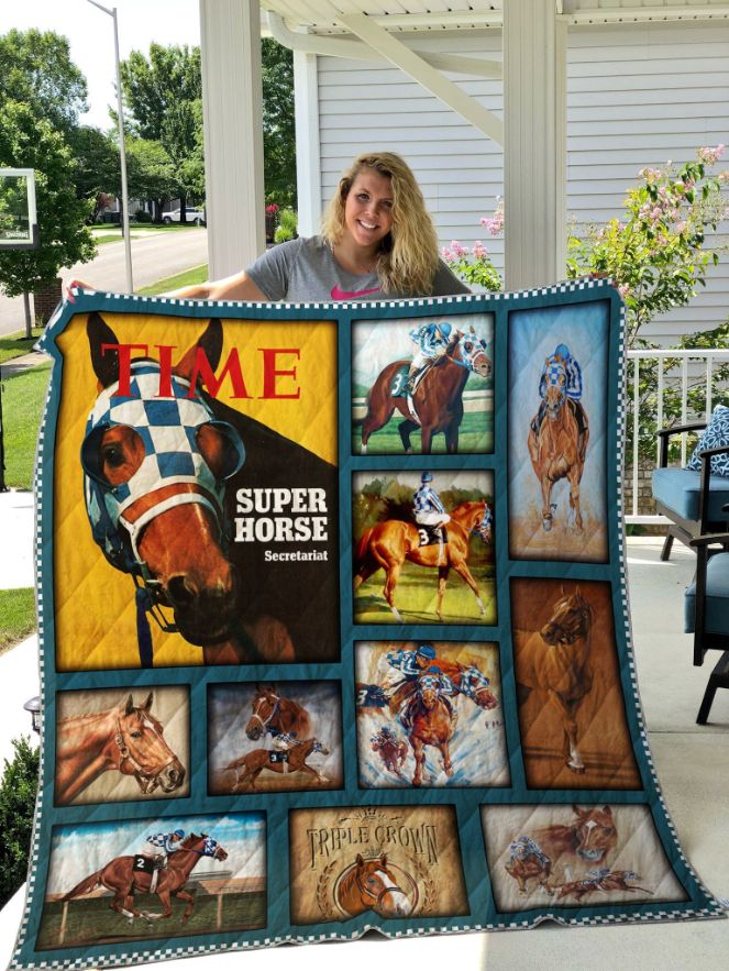 Secretariat Quilt Blanket - Teeruto