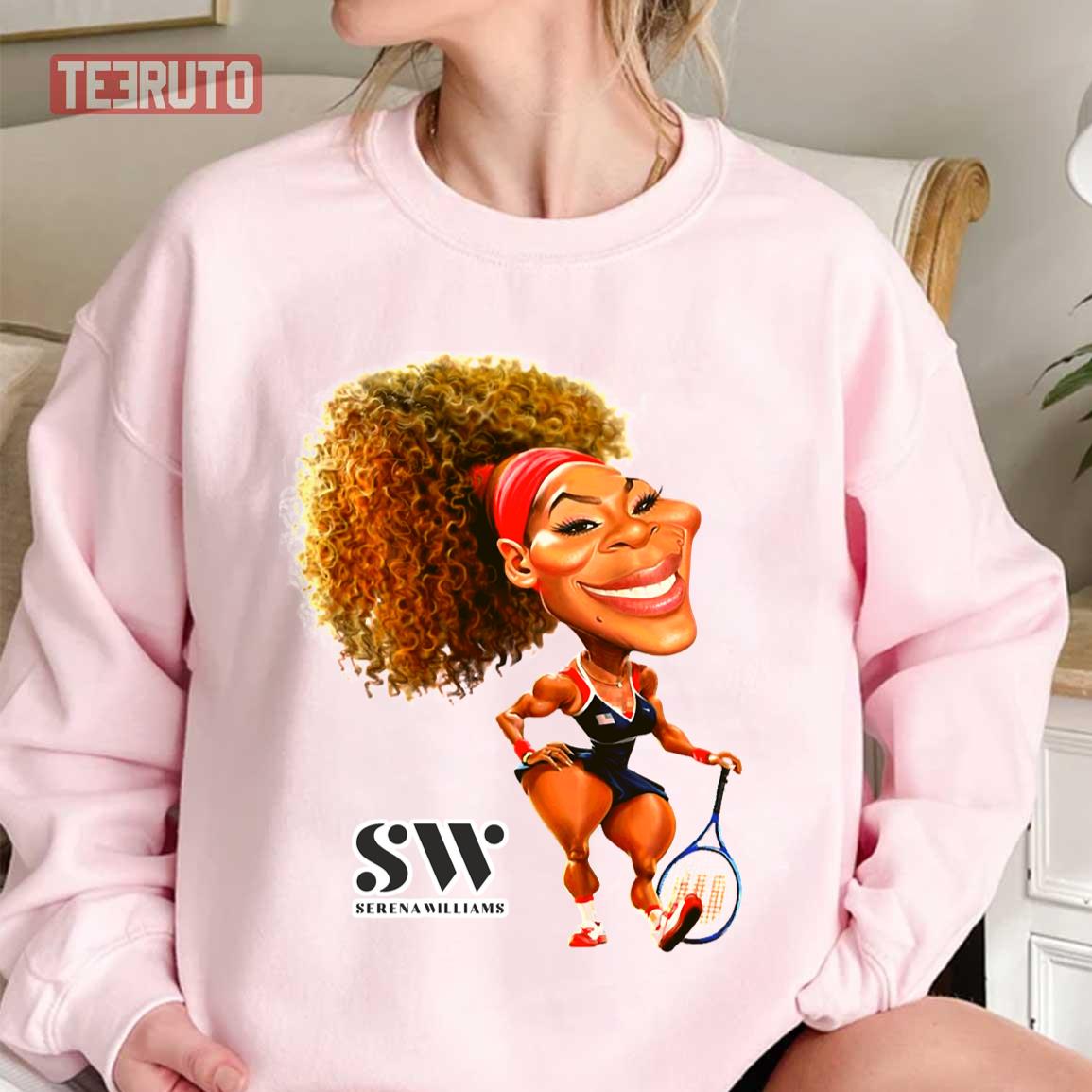 Serena Williams Art Unisex T-Shirt