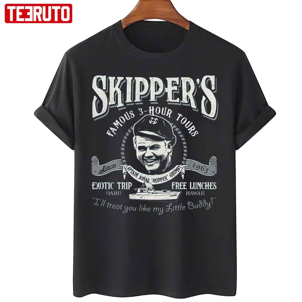 Skipper's Famous 3 Hour Boat Tours Unisex T-Shirt