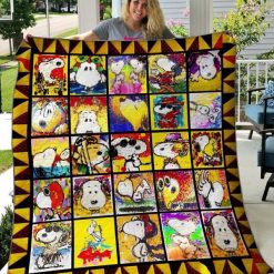 Snoopy Ver1 Quilt Blanket