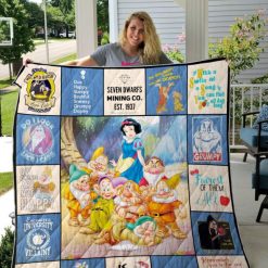 Snow White And The Seven Dwarfs Quilt Blanket – Ver.0117