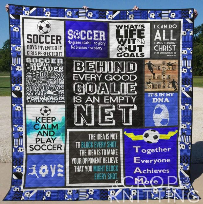 Soccer I Can Do All Things Through Christ Who Strengthens Me Quilt Blanket Great Customized Blanket Gifts For Birthday Christmas Thanksgiving