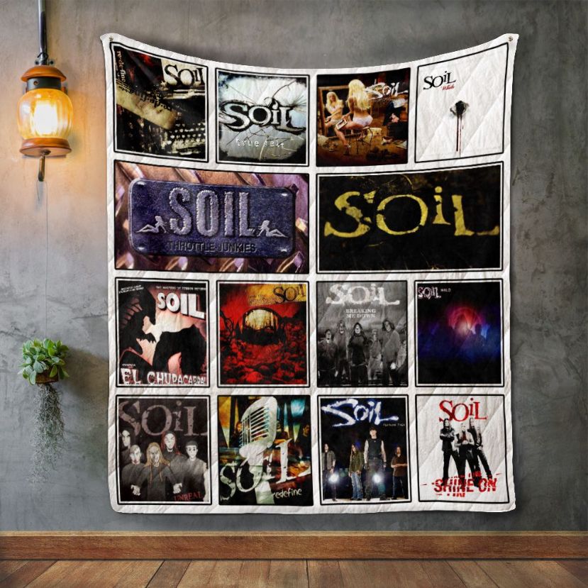 Soil Album Covers Quilt Blanket