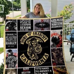 Sons Of Anarchy Quilt Blanket 01