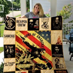 Sons Of Anarchy Quilt Blanket For Fans Ver 17-2