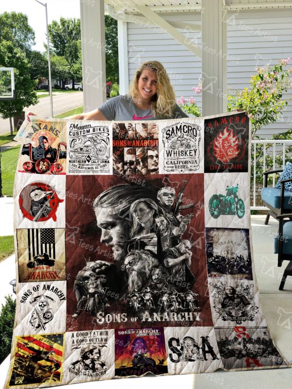 Sons Of Anarchy Quilt Blanket - Teeruto