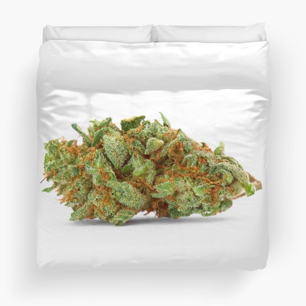 Space Queen Marijuana Duvet Cover Bedding Set Quilt Cover Flatsheet 2 Pillow Cases