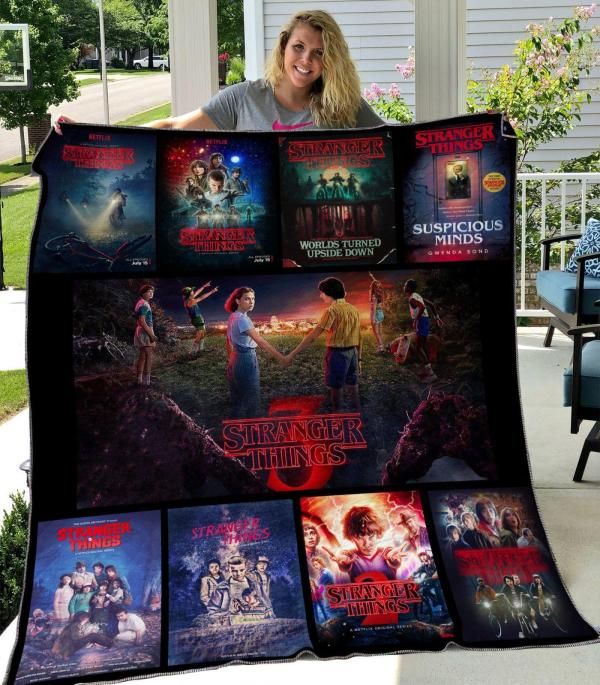 Stranger Things Ver1 Quilt Blanket - Teeruto