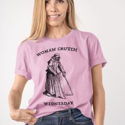 Strong Women Woman Crutch Wednesday Feminist Girl Power Unisex T-Shirt