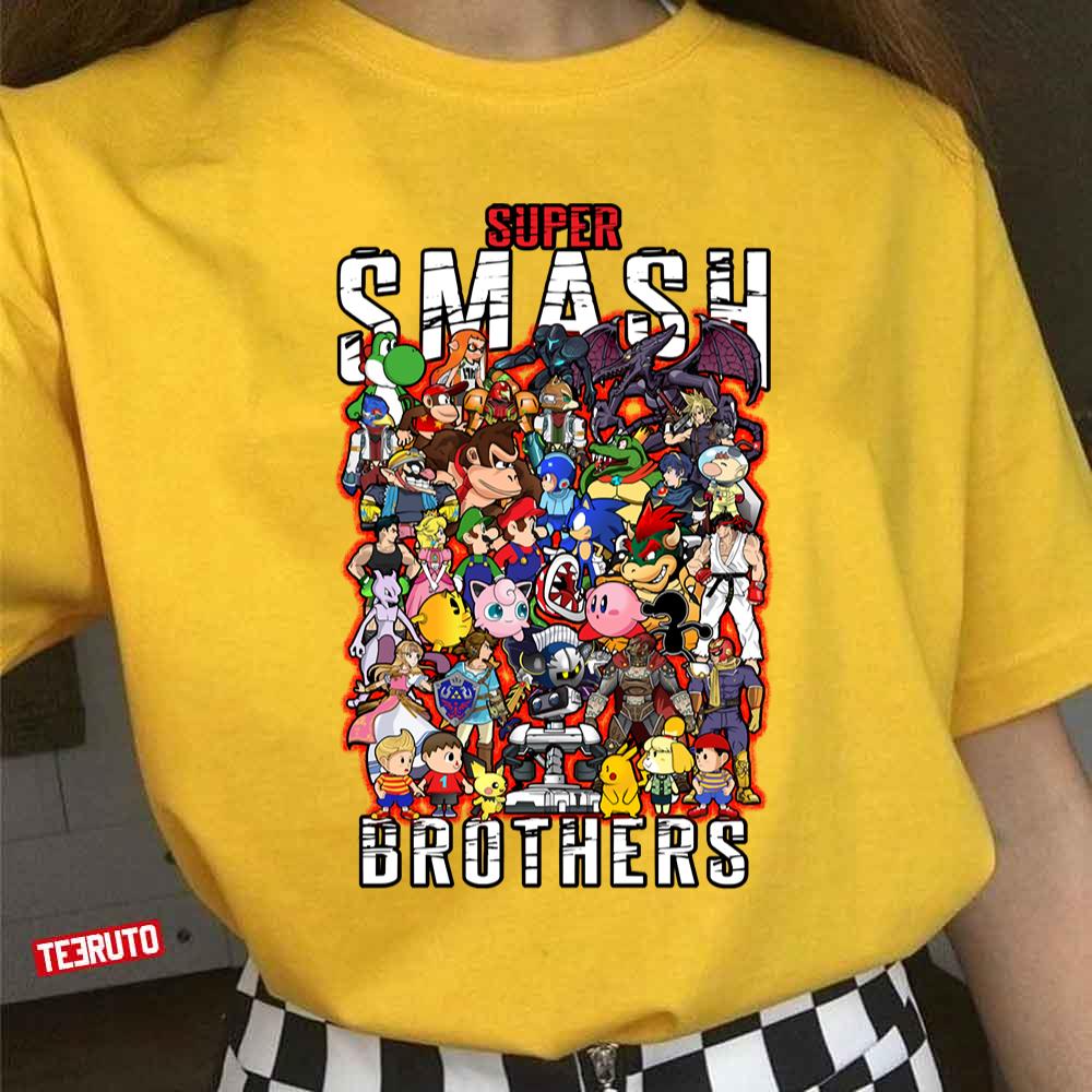 Super Smash Brothers Characters Unisex T-Shirt