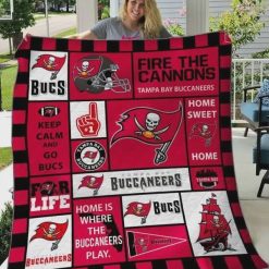 Tampa Bay Buccaneers Quilt Blanket B040636