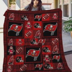 Tampa Bay Buccaneers Quilt Blanket Fan