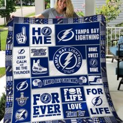 Tampa Bay Lightning Quilt Blanket 03