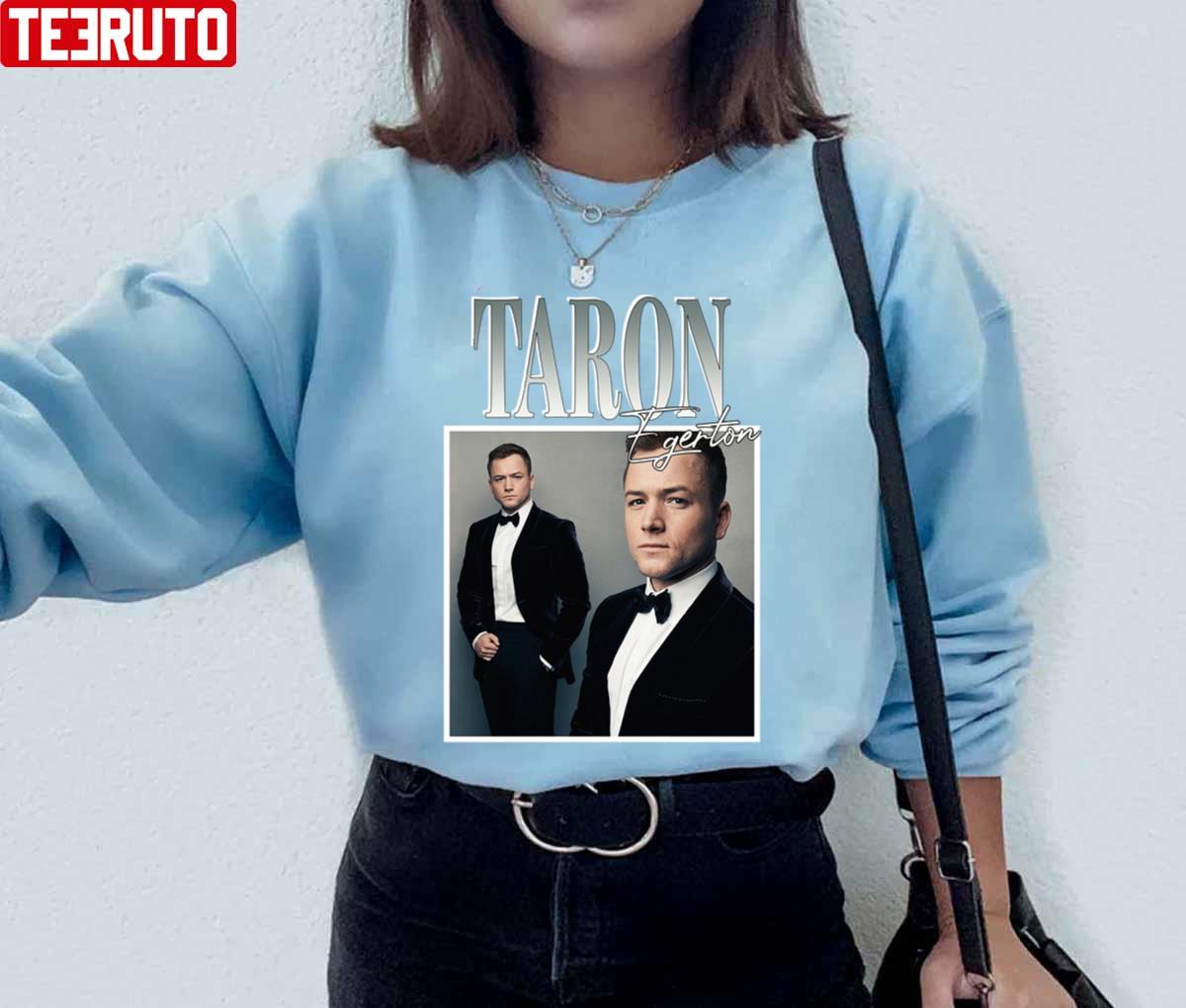 Taron Egerton Vintage 90s Unisex Sweatshirt