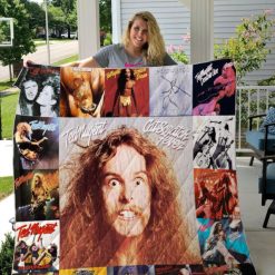 Ted Nugent Albums Quilt Blanket For Fans Ver 17
