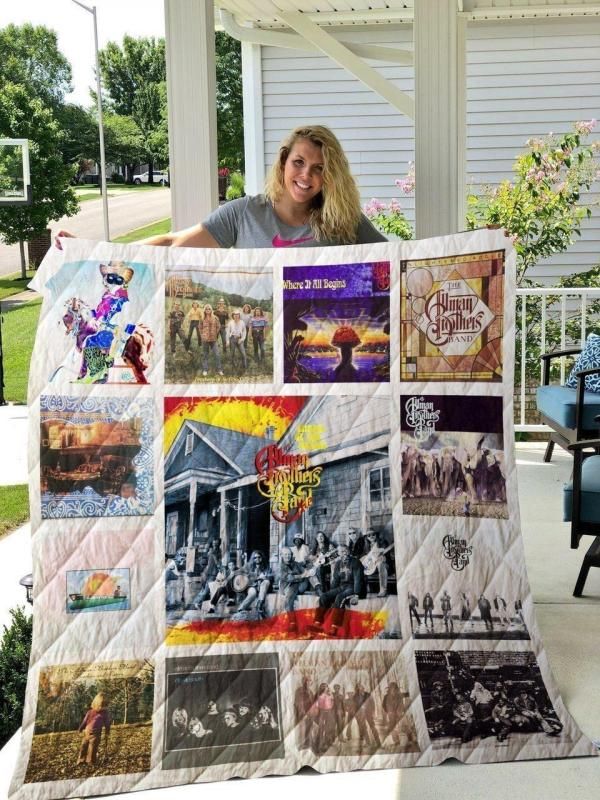 The Allman Brothers Band Album Quilt Blanket For Fans - Teeruto