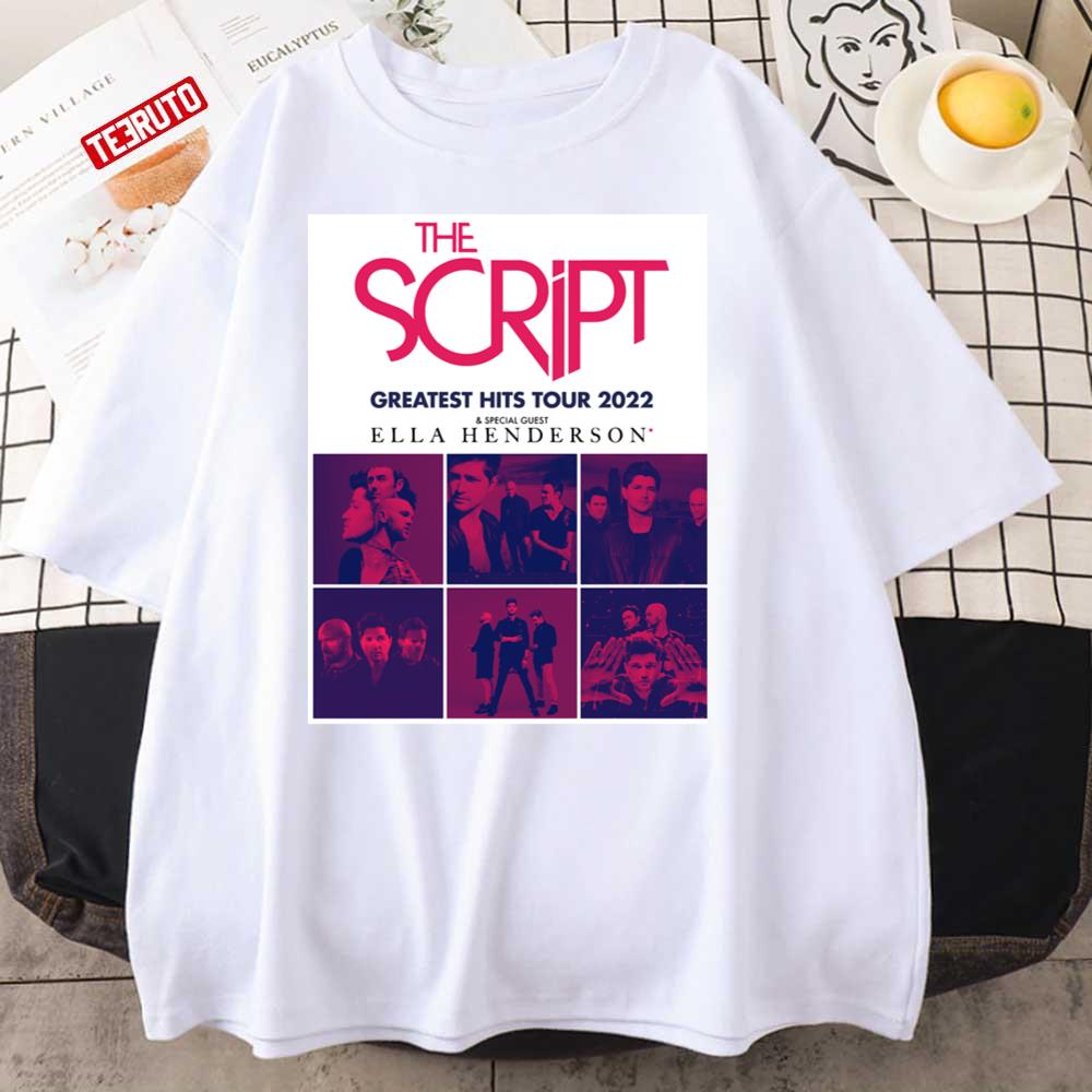 the script tour 2022 merchandise