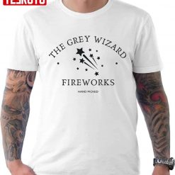 The Grey Wizard Fireworks Unisex T-Shirt