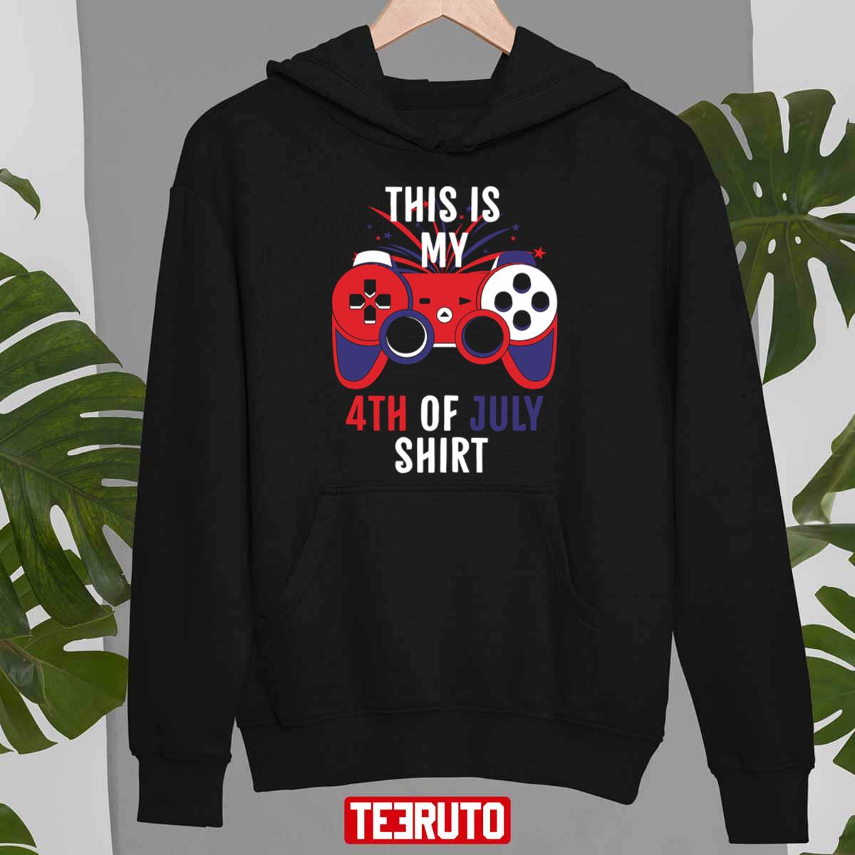 This Is My 4th Of July Video Game Controller Unisex T-Shirt