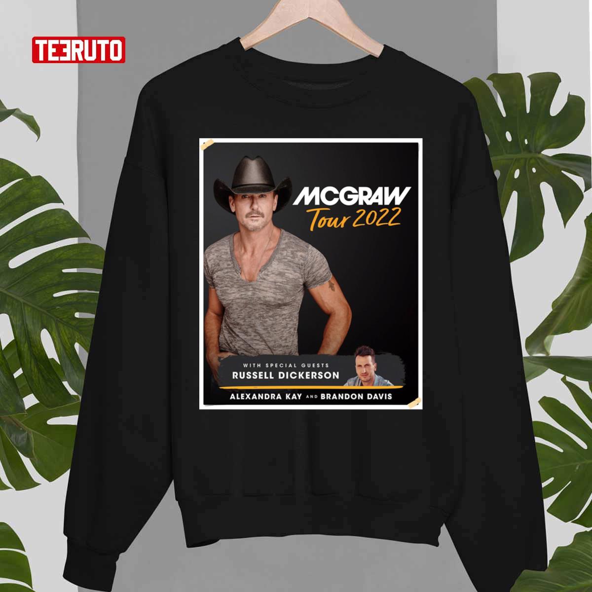 Tim Mcgraw Tour 2022 Unisex T-Shirt - Teeruto