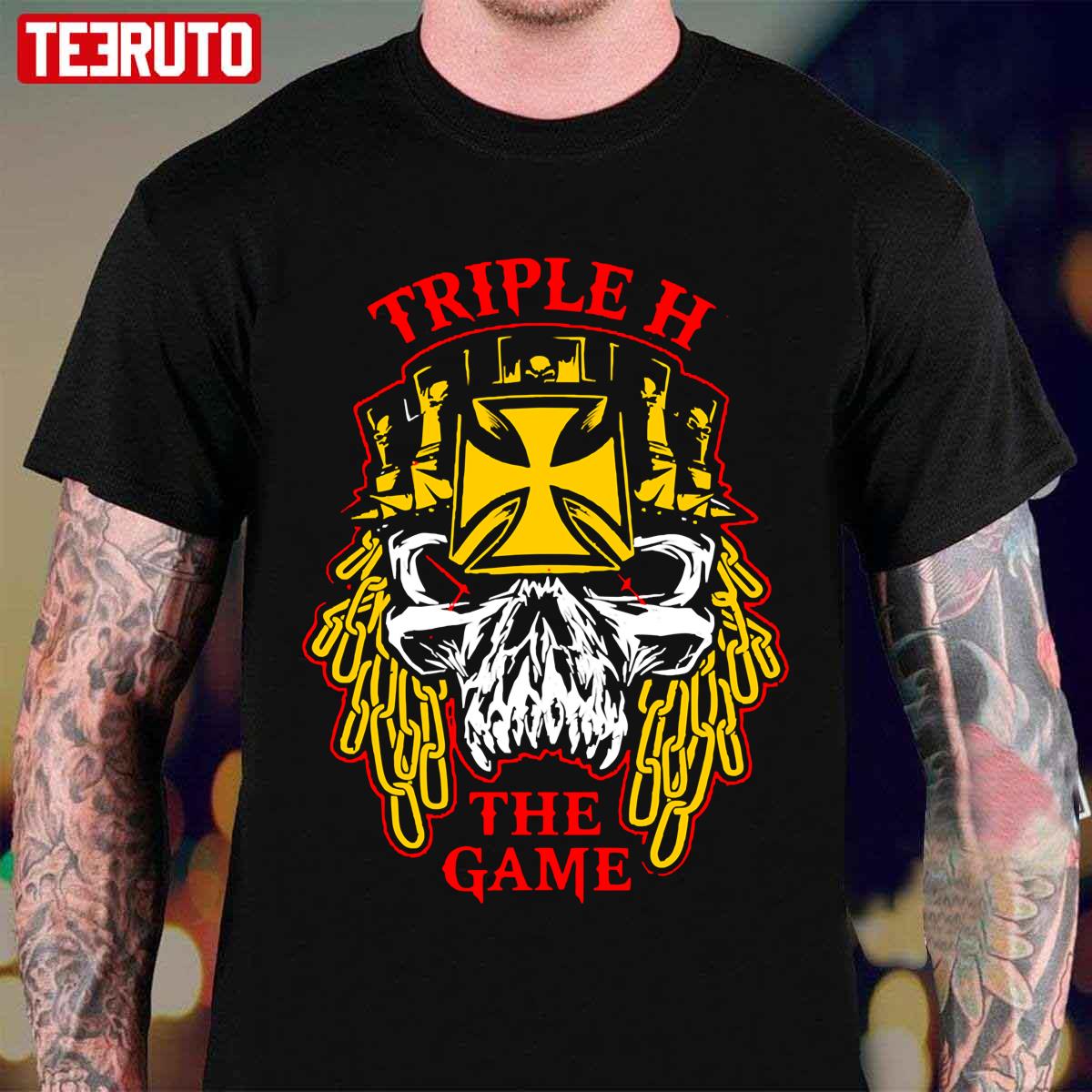 Triple H The Game Wrestler Symbol Unisex T-Shirt