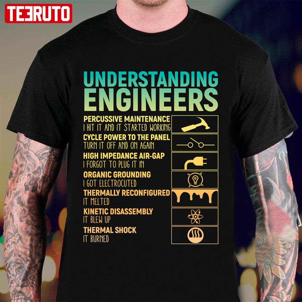 Understanding Engineers Vintage Design Unisex T-Shirt