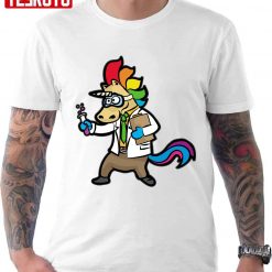 Unicorn Scientist Chemist Chemestry Pharmacist Unisex T-Shirt