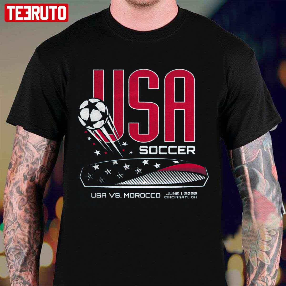 Usa Vs Morocco Friendly Unisex T-Shirt