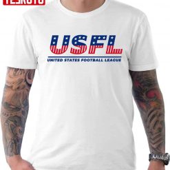 USFL United States Football League Logo Unisex T-Shirt