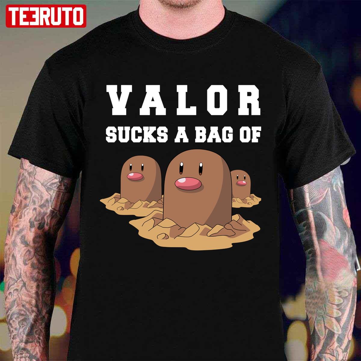 Valor Sucks A Bag Of Unisex T-Shirt