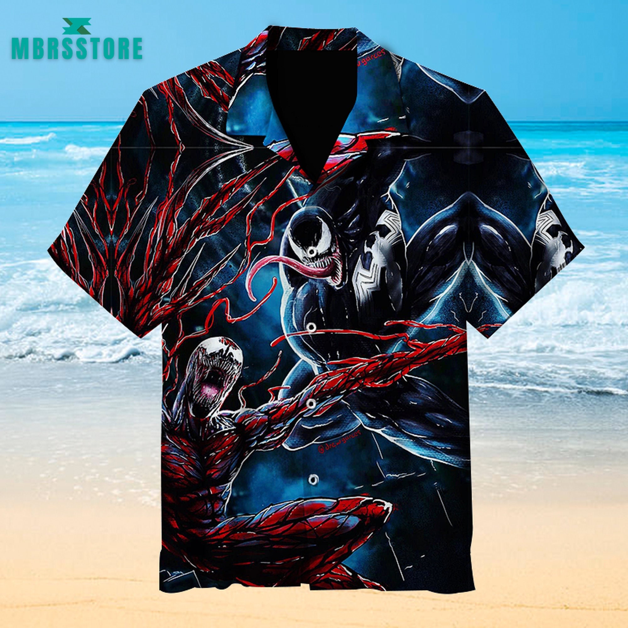 Venom Let There Be Carnage Summer For Hawaii Vintage Hawaiian Shirt