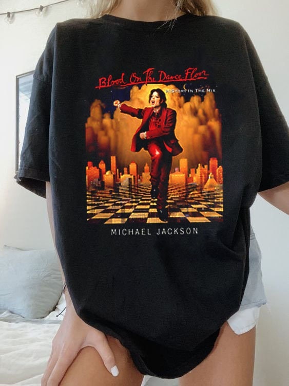 Specialist break Traffic jam Vintage Michael Jackson Blood On The Dance Floor Album 1997 Unisex T-Shirt  - Teeruto