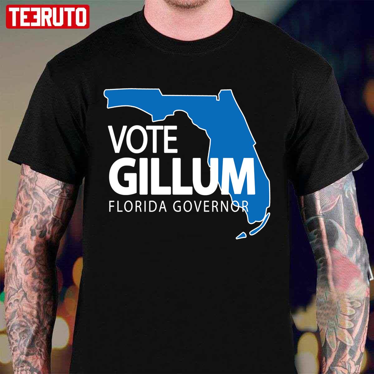 Vote For Andrew Gillum For Governor Campaign Unisex T-Shirt