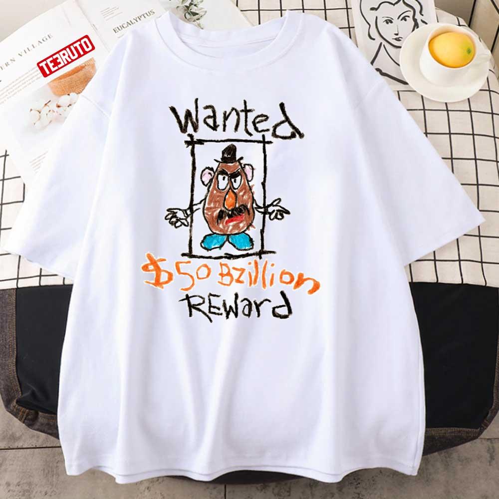 Wanted Mr Potato Unisex T-Shirt