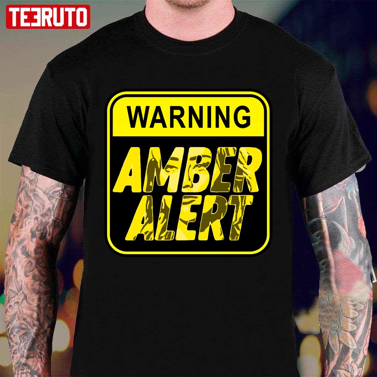 Warning Amber Alert Unisex T-Shirt