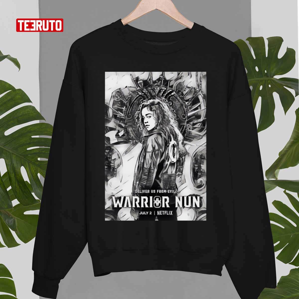 Warrior Nun Black Poster Unisex T-Shirt