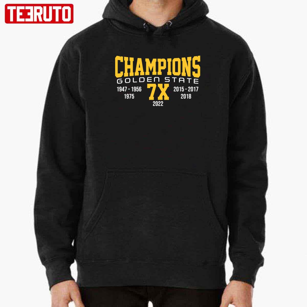 Warriors Championship 2022 Golden State Champions 7X Unisex T-Shirt