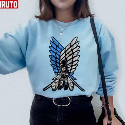 Wings Of Freedom Shinzo Sasageyo Aot Unisex Sweatshirt