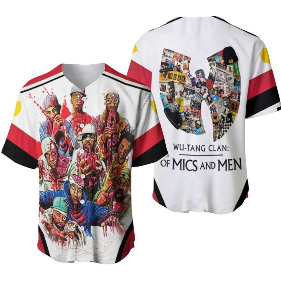 Wutang Clan Funny Zombie Hip Hop 13 Gift For Lover Baseball Jersey