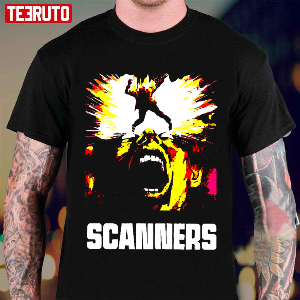 1981 Scanners Horror Film Unisex T-Shirt
