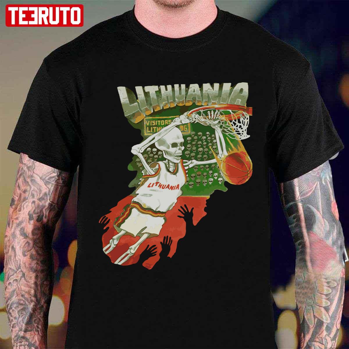 1992 Lithuania Olympic Basketball Unisex T-Shirt