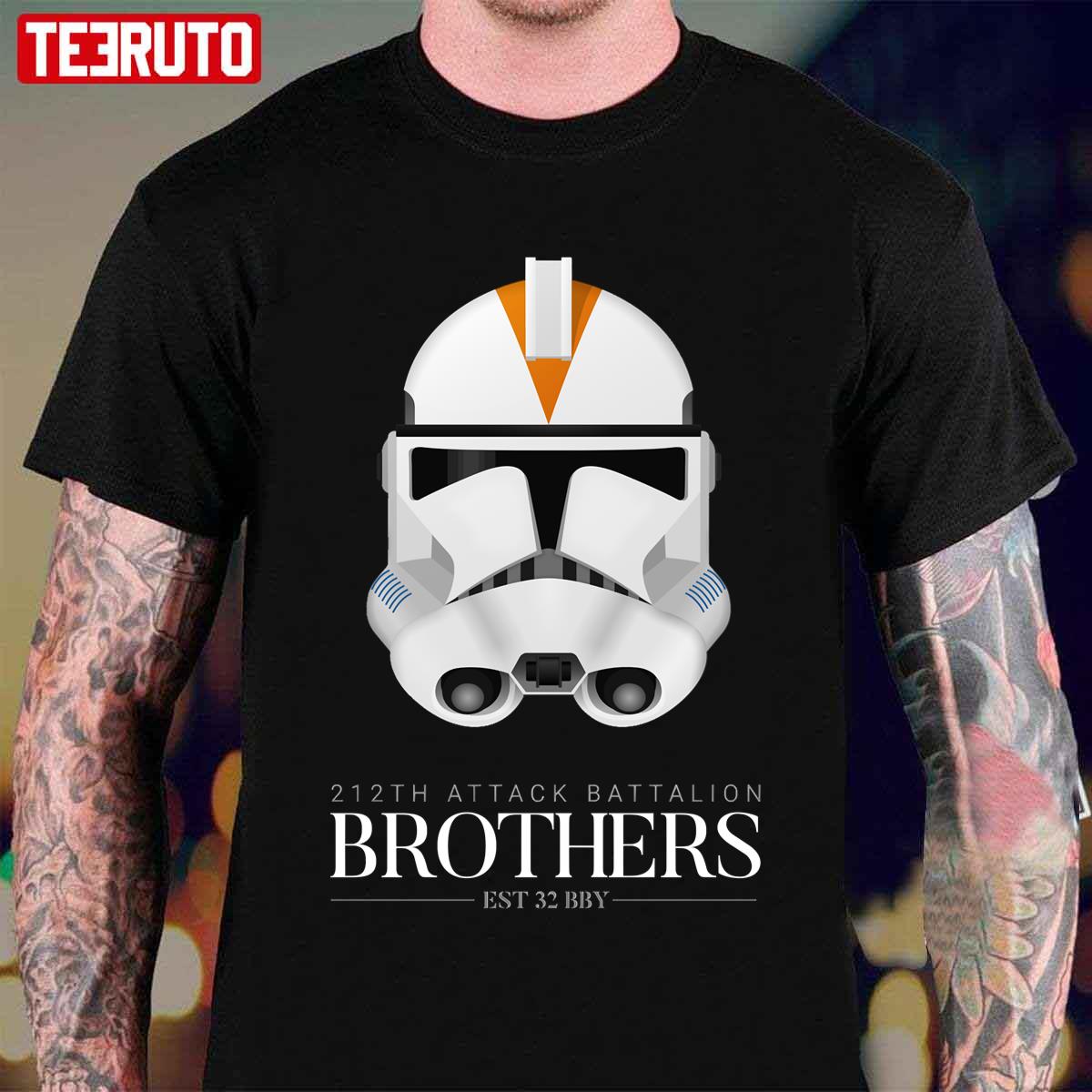 212th Attack Battalion Clone Troopers Brothers Est 32 BBY Unisex T-Shirt