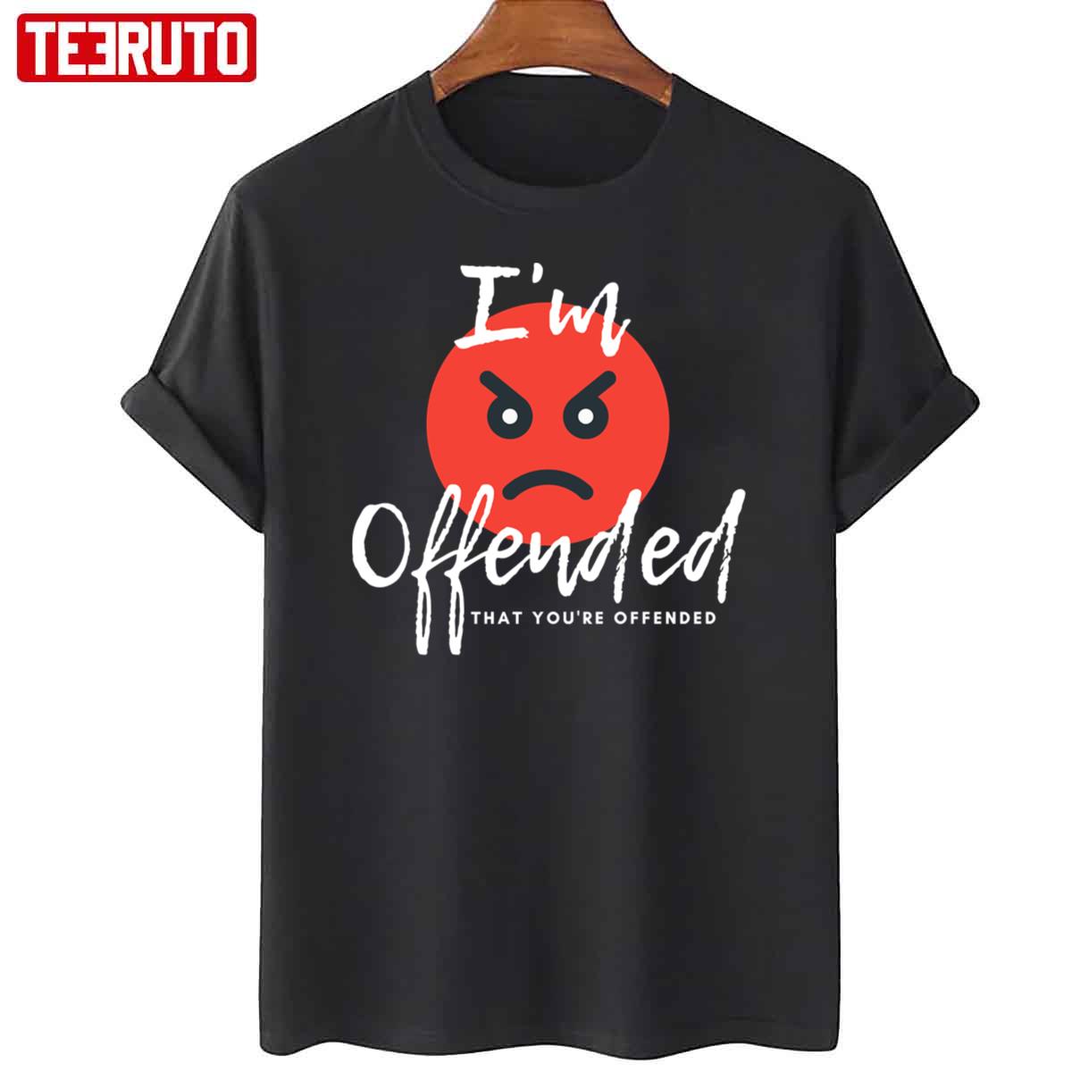 Aaron Rodgers Im Offended Design Unisex T-Shirt