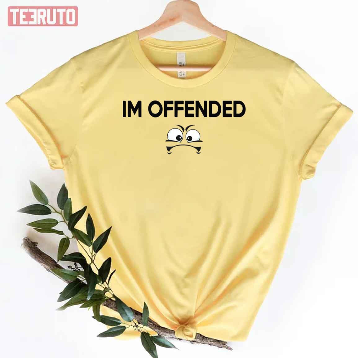 aaron rodgers im offended t shirt