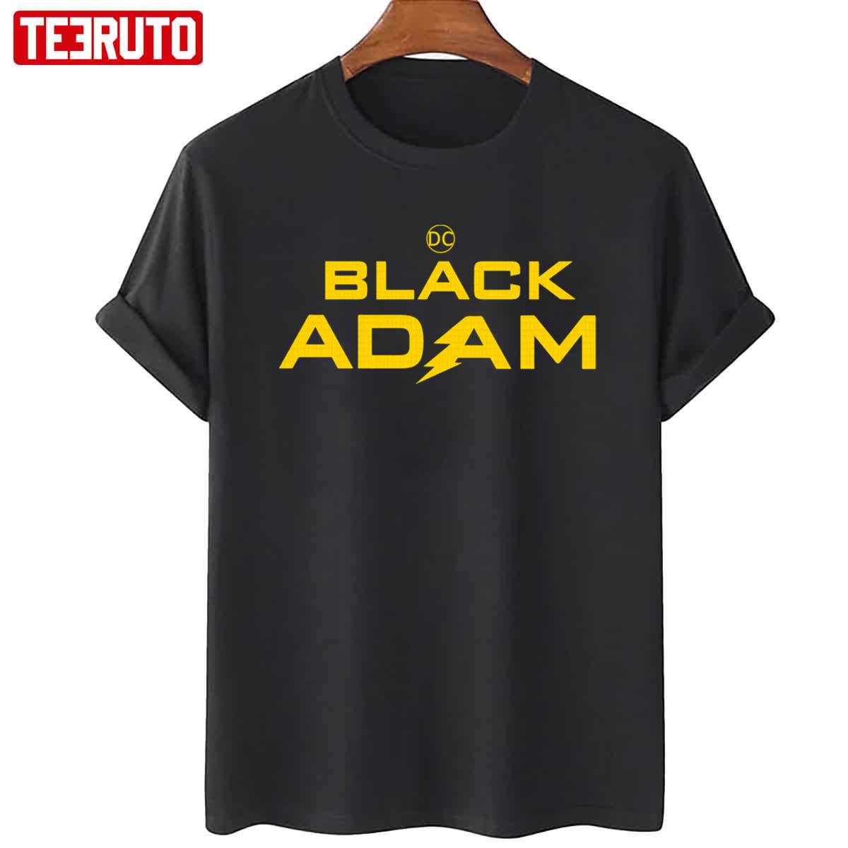 Adventure Black Adam Text Logo Unisex T-Shirt