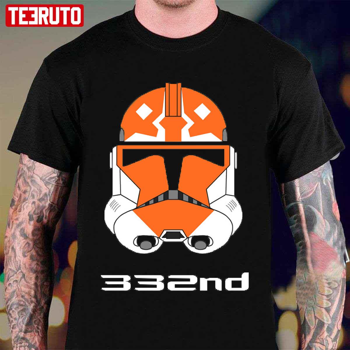 Ahsoka’s Helmet Star Wars 332nd Unisex T-Shirt