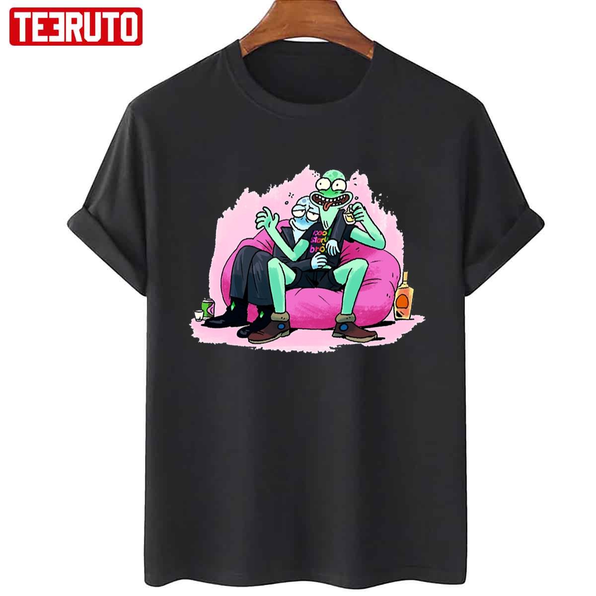 Aliens Solar Opposites Graphic Unisex T-Shirt