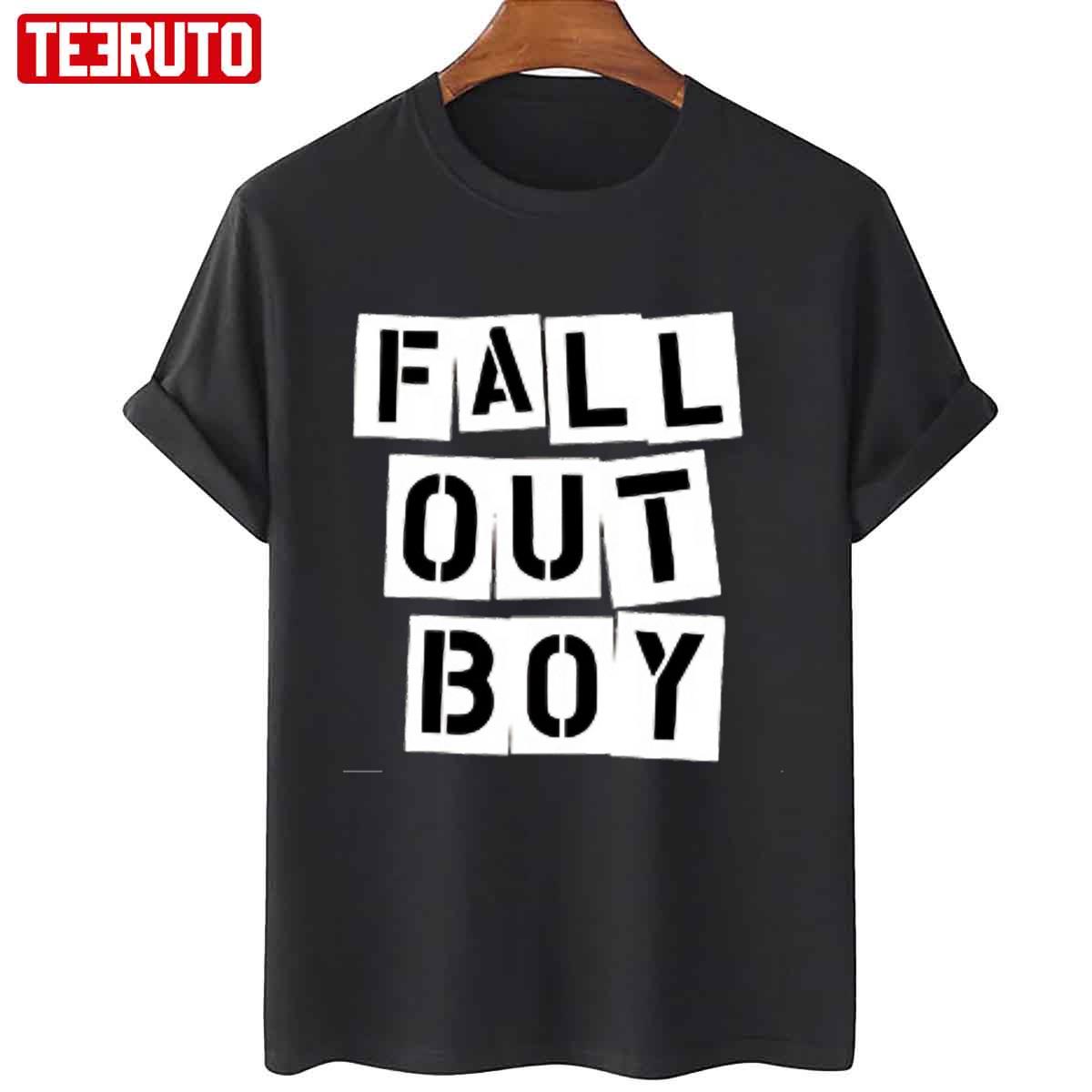 Alphabet Card Fall Out Boy Unisex T-Shirt